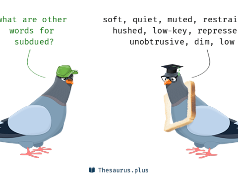 subdued