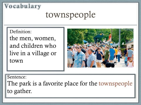 townspeople