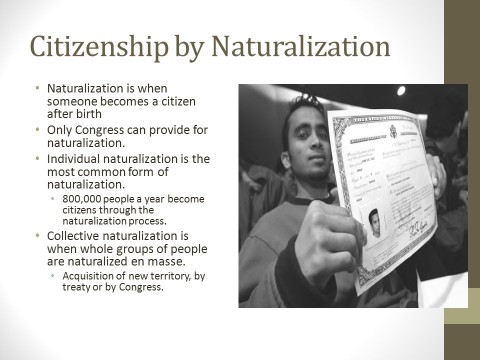 naturalisation