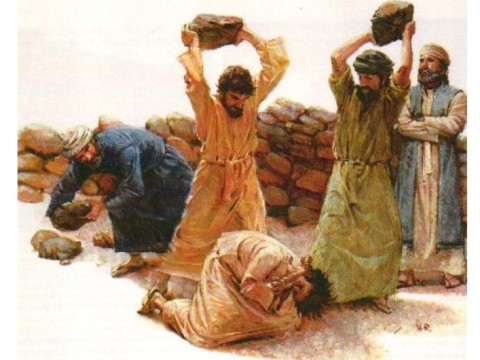 stoning