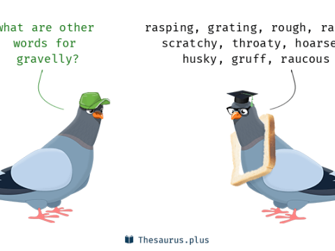 gravelly