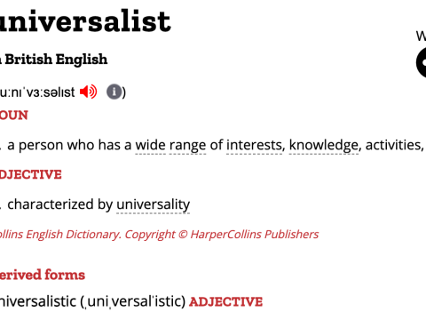 universalist