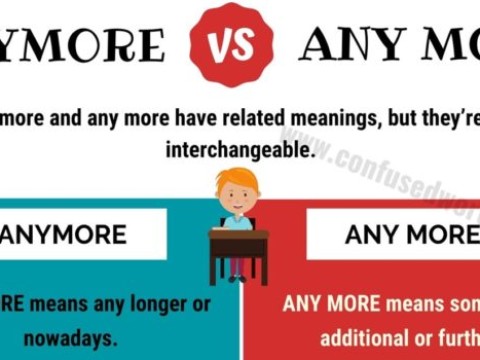 any more