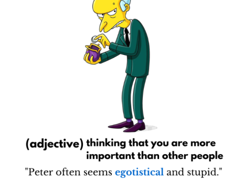 egotistical