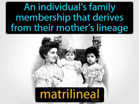 matrilineal