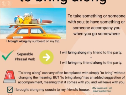 bring along