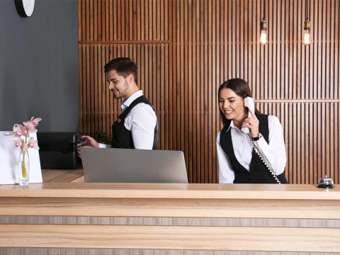 front desk