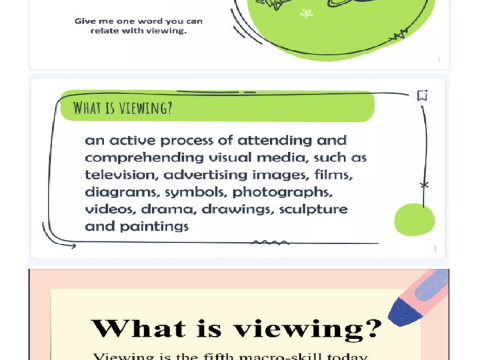 viewing