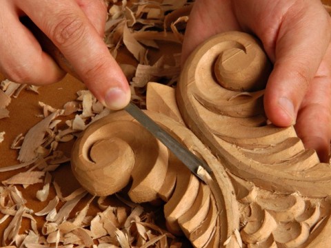 carved