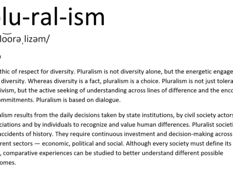 pluralism