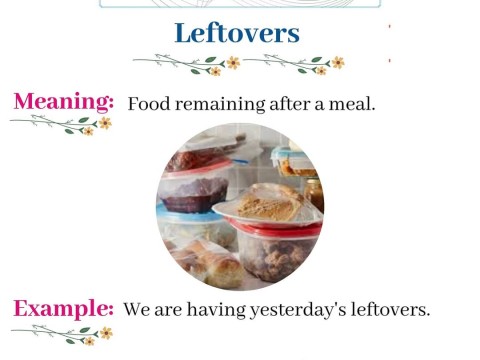 leftover