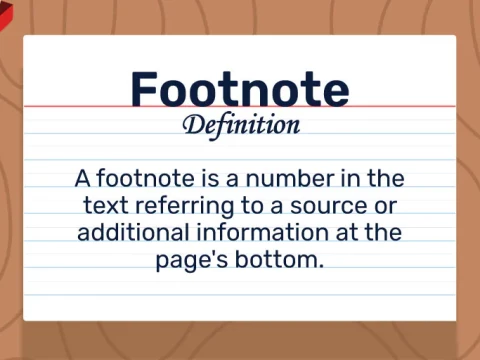 footnote