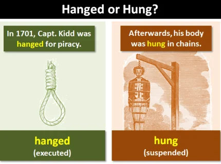 hanged