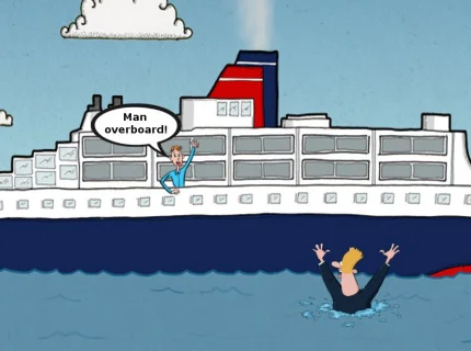 overboard