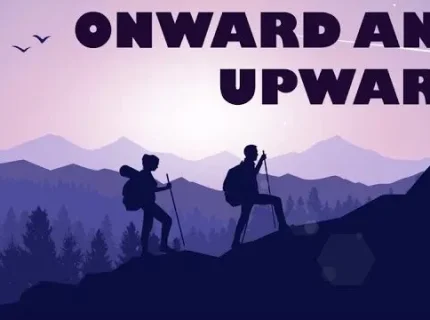 upwards