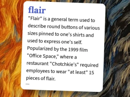 flair