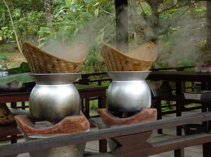 steamed