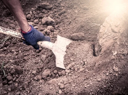 digging