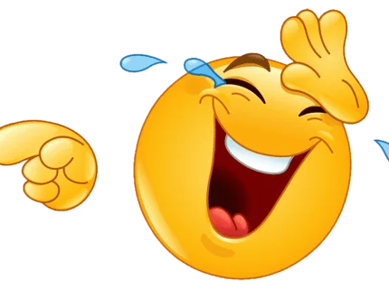 laughing