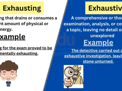 exhausting