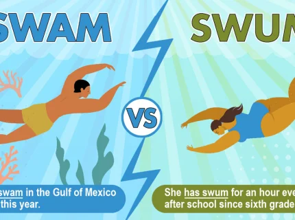 swam