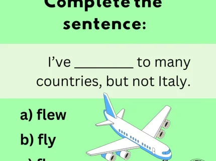flown