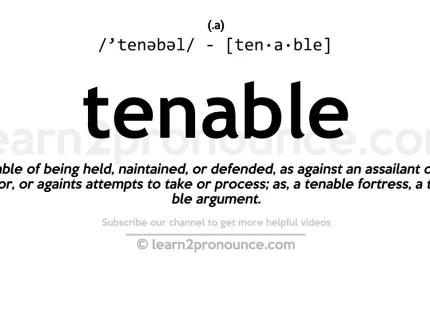 tenable