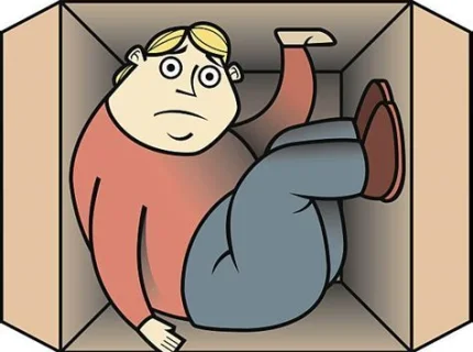 confined