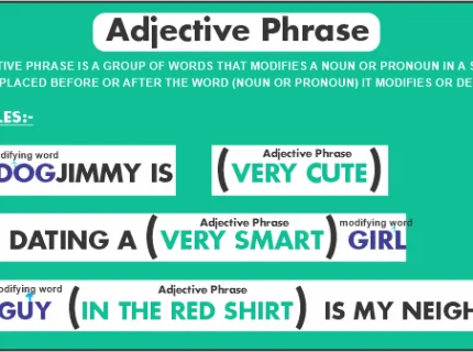 adjectivally