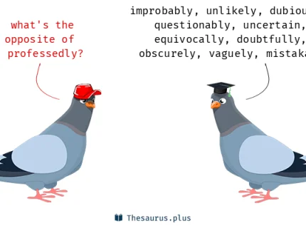 professedly