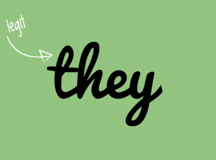 they