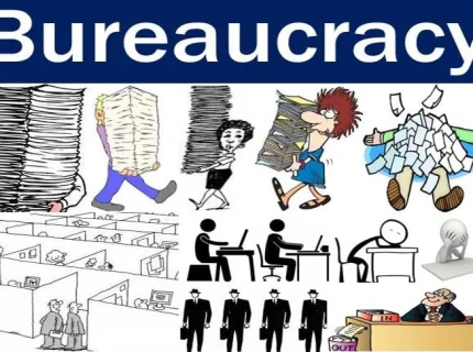 bureaucratically