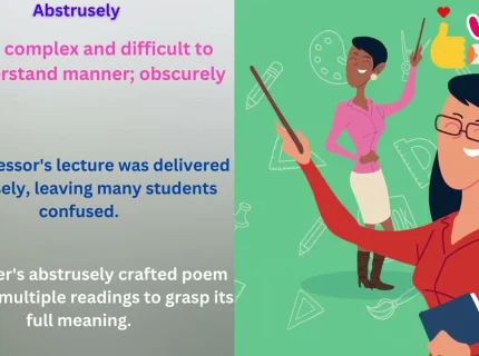 abstrusely