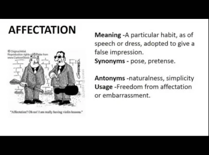 affectation
