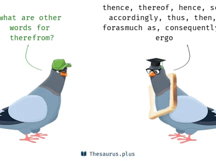 therefrom