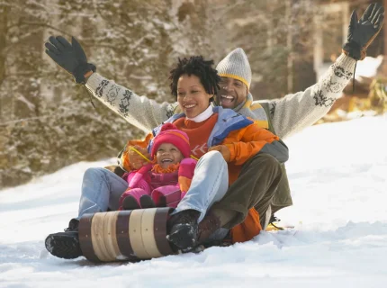 sledding