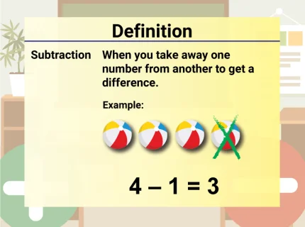 subtraction