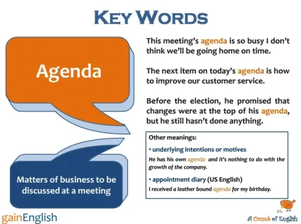 agenda
