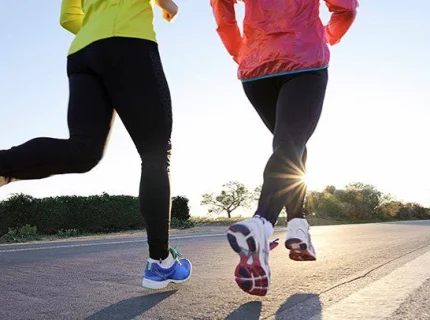 running