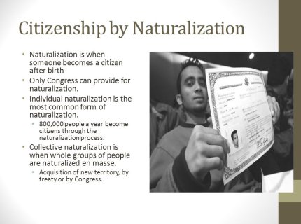 naturalisation
