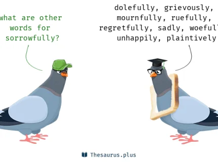 sorrowfully