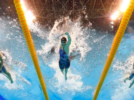 swimming