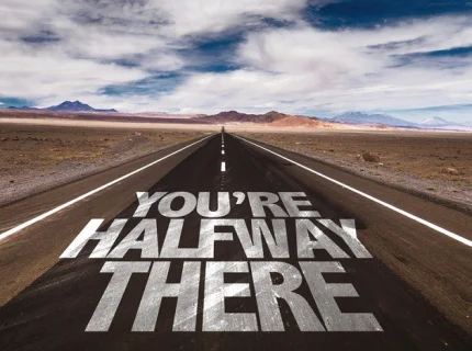 halfway