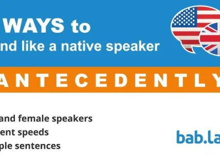 antecedently