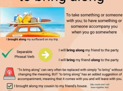 bring along