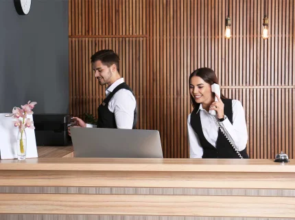 front desk