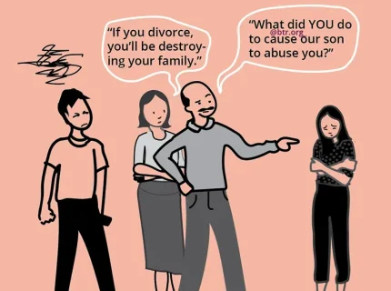 blaming