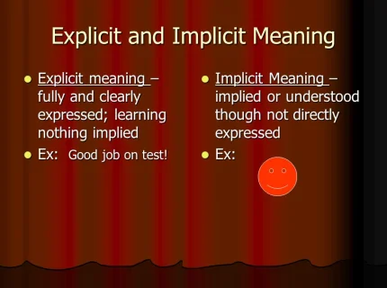 explicit