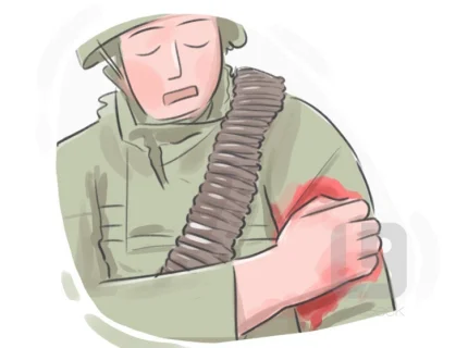 wounded