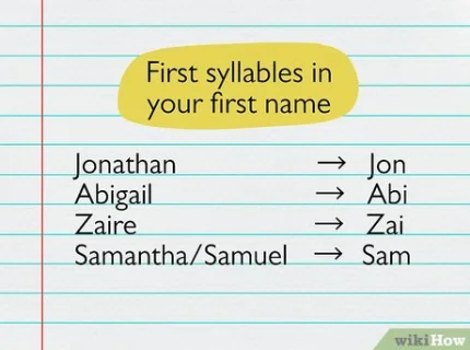 nickname